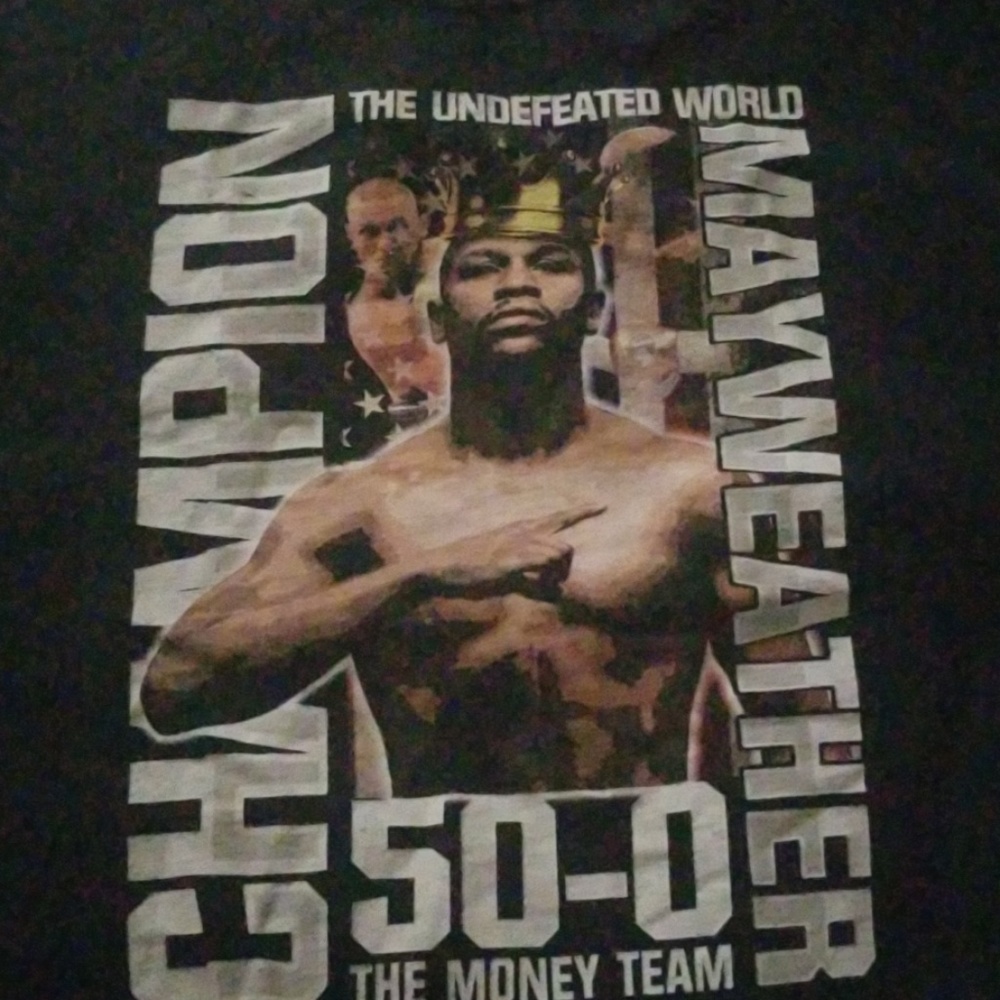 Mayweather The undefeated world champion 50-0 2xl